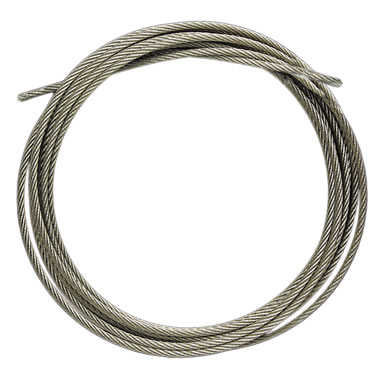 3/32" Cable-Maximum Weight Capacity: (1) cable = 155lbs./(2) cables = 186lbs.