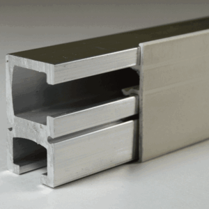 MH3+CREAP Wall Mounted Rail 6 FT - Aluminum w/ Cover