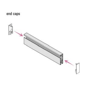 CRJ End Cap Plastic Set (L & R)